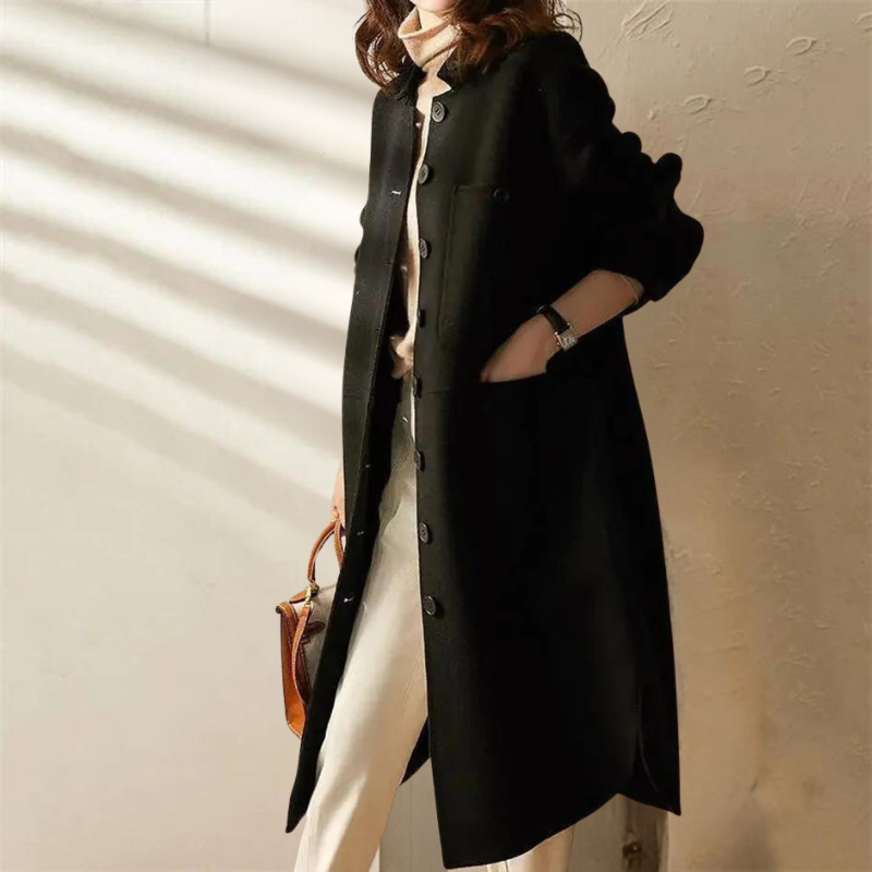 EP | Manteau élégant et polyvalent avec boutons