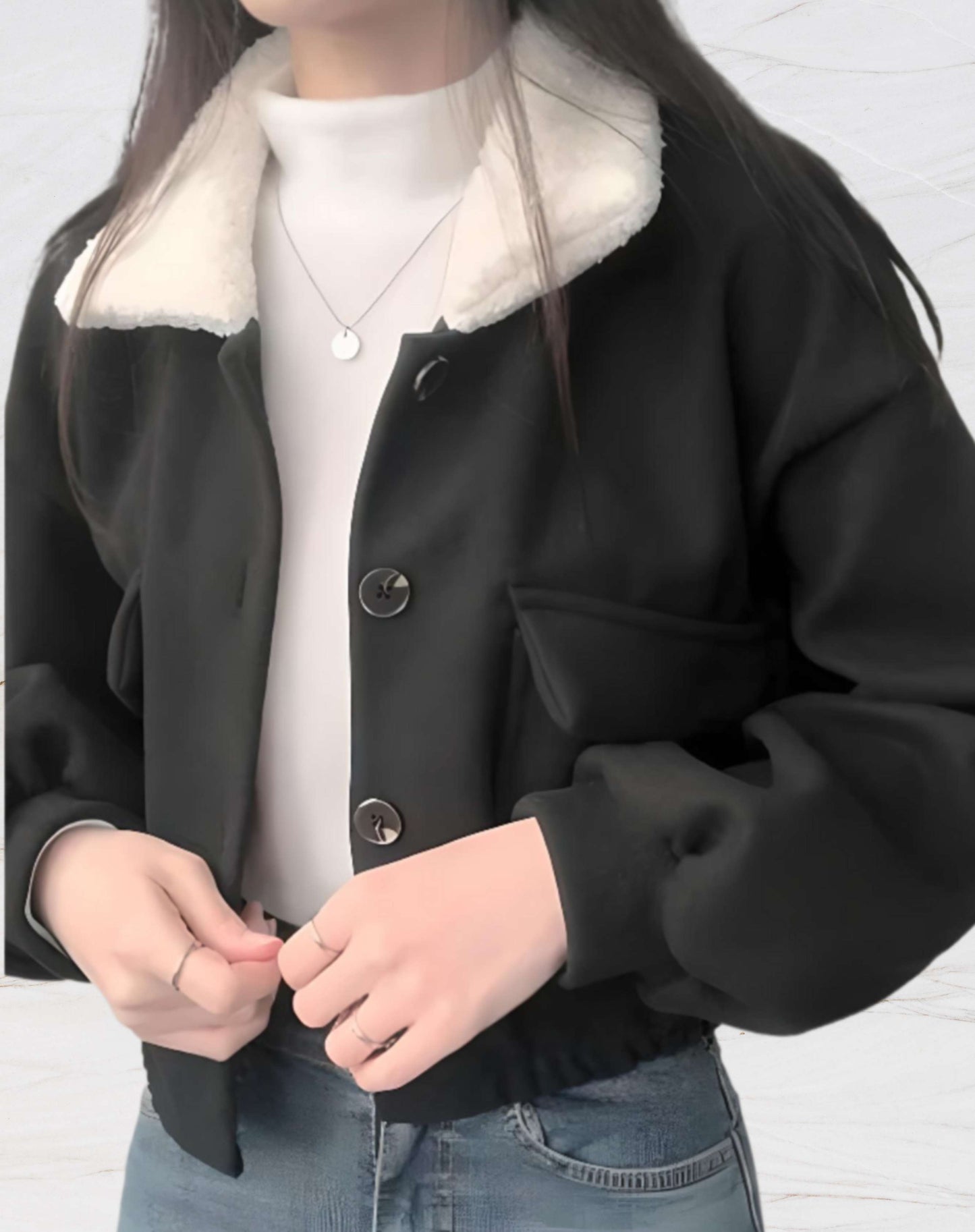 EP | Manteau général simple et élégant
