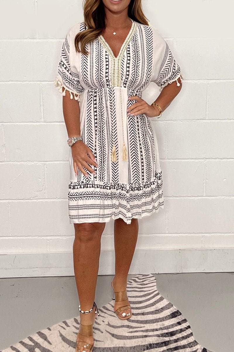 EP | Robe de loisirs avec décolleté en V