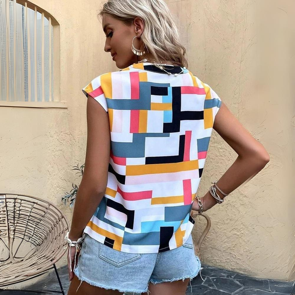ND | Chemise Mondrian élégante