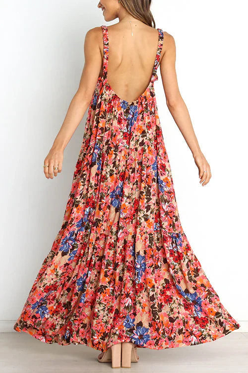 EP | Robe maxi florale