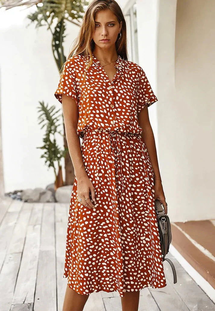 EP | Robe midi bohème chic Parfaite pour l'été