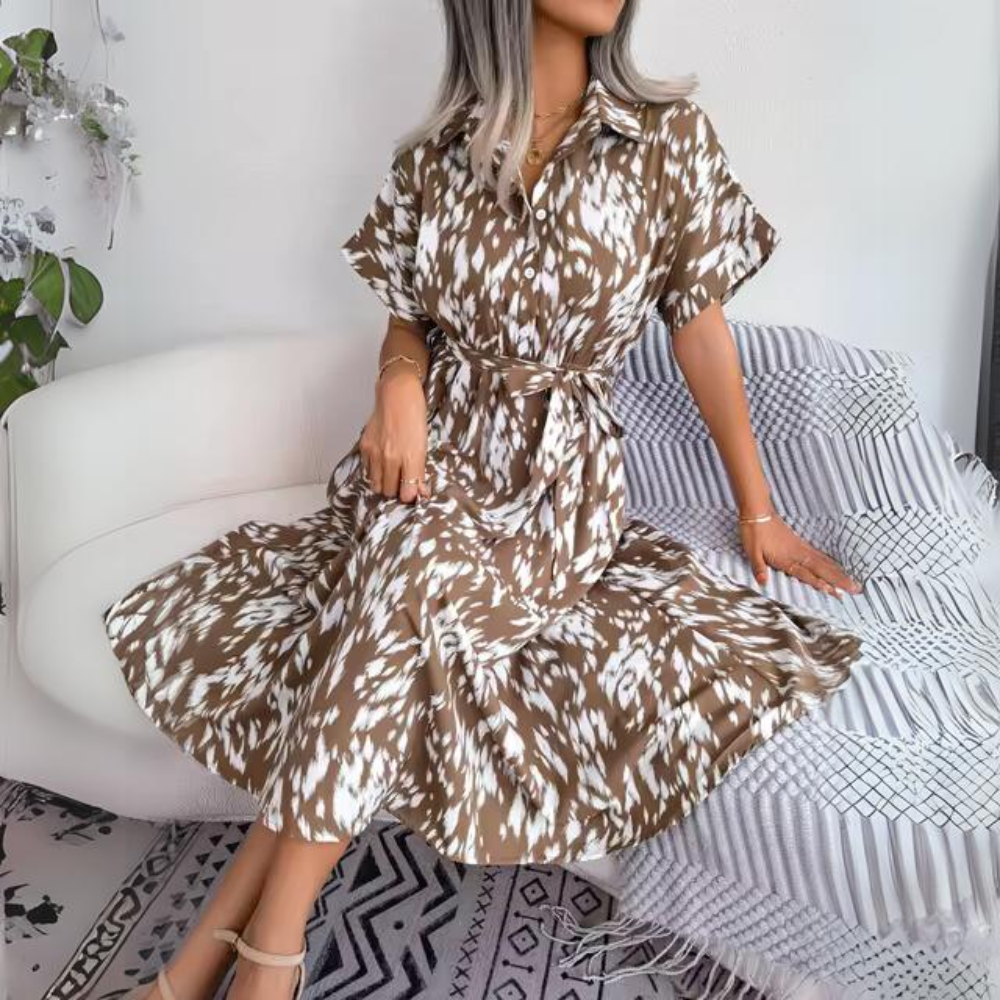 EP | Robes de loisirs Leopard Chic