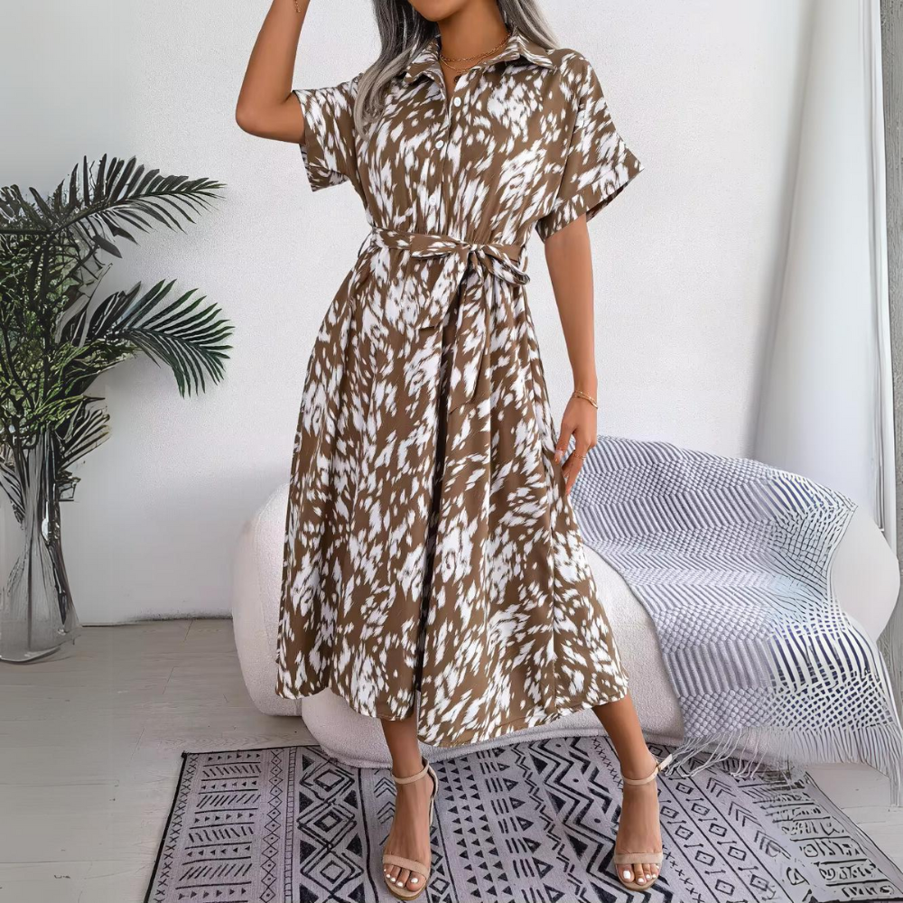 EP | Robes de loisirs Leopard Chic