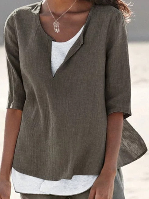 ND | VeeTee™ : T-shirt col V pour femmes