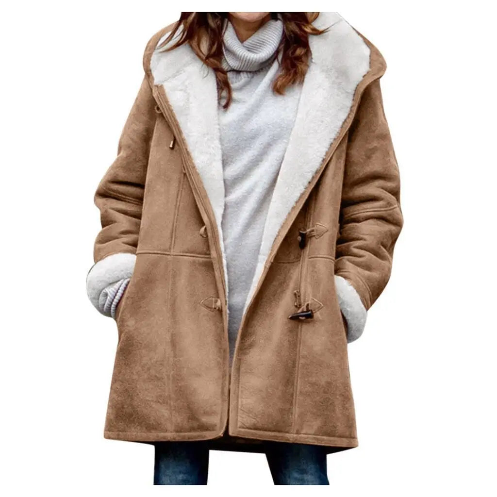 EP | Manteau premium avec capuche mi-longue