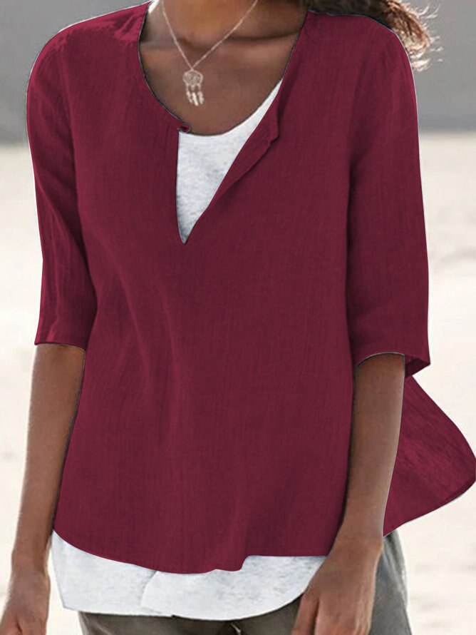 ND | VeeTee™ : T-shirt col V pour femmes