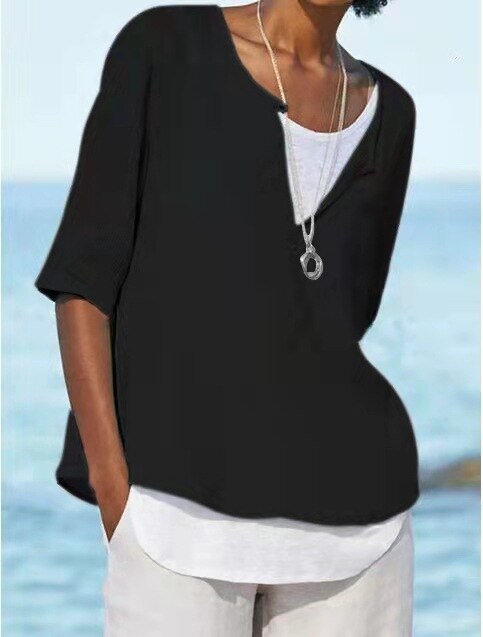 ND | VeeTee™ : T-shirt col V pour femmes