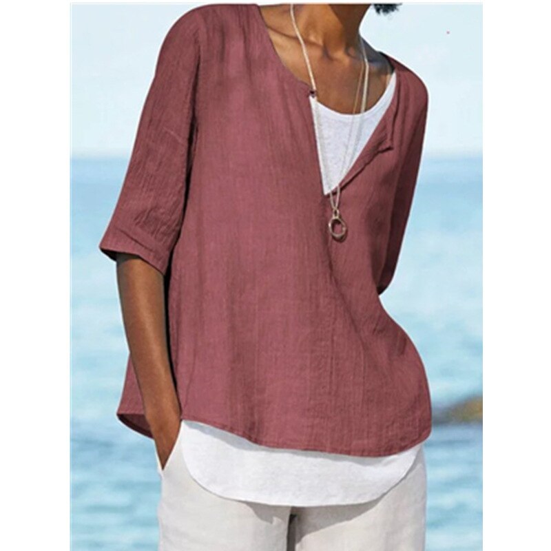 ND | VeeTee™ : T-shirt col V pour femmes