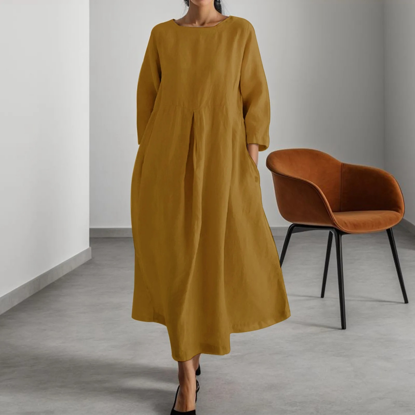 EP | robe en lin pour femmes