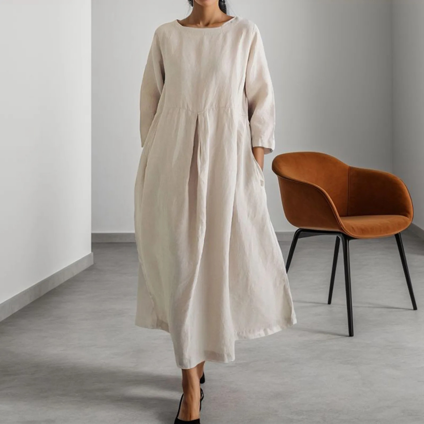 EP | robe en lin pour femmes