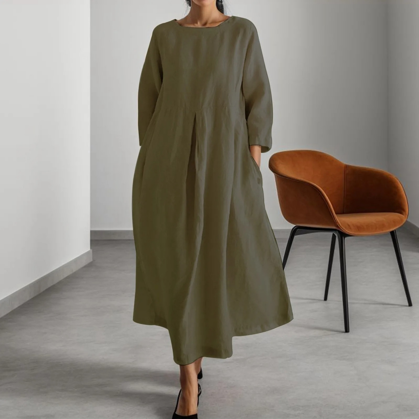 EP | robe en lin pour femmes