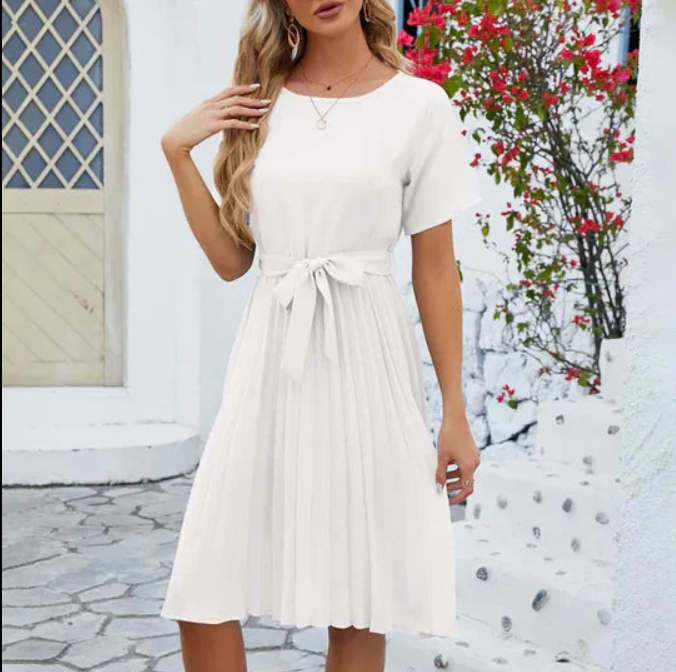 EP | Robe midi élégante à motif floral pour femme