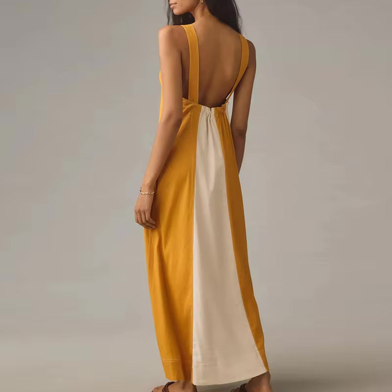 EP | Robe élégante contrastée