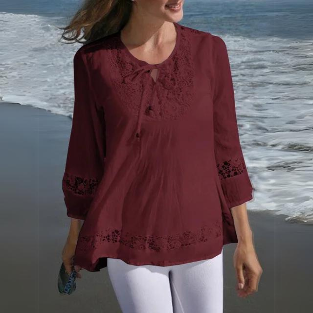 ND | Blouse élégante en dentelle