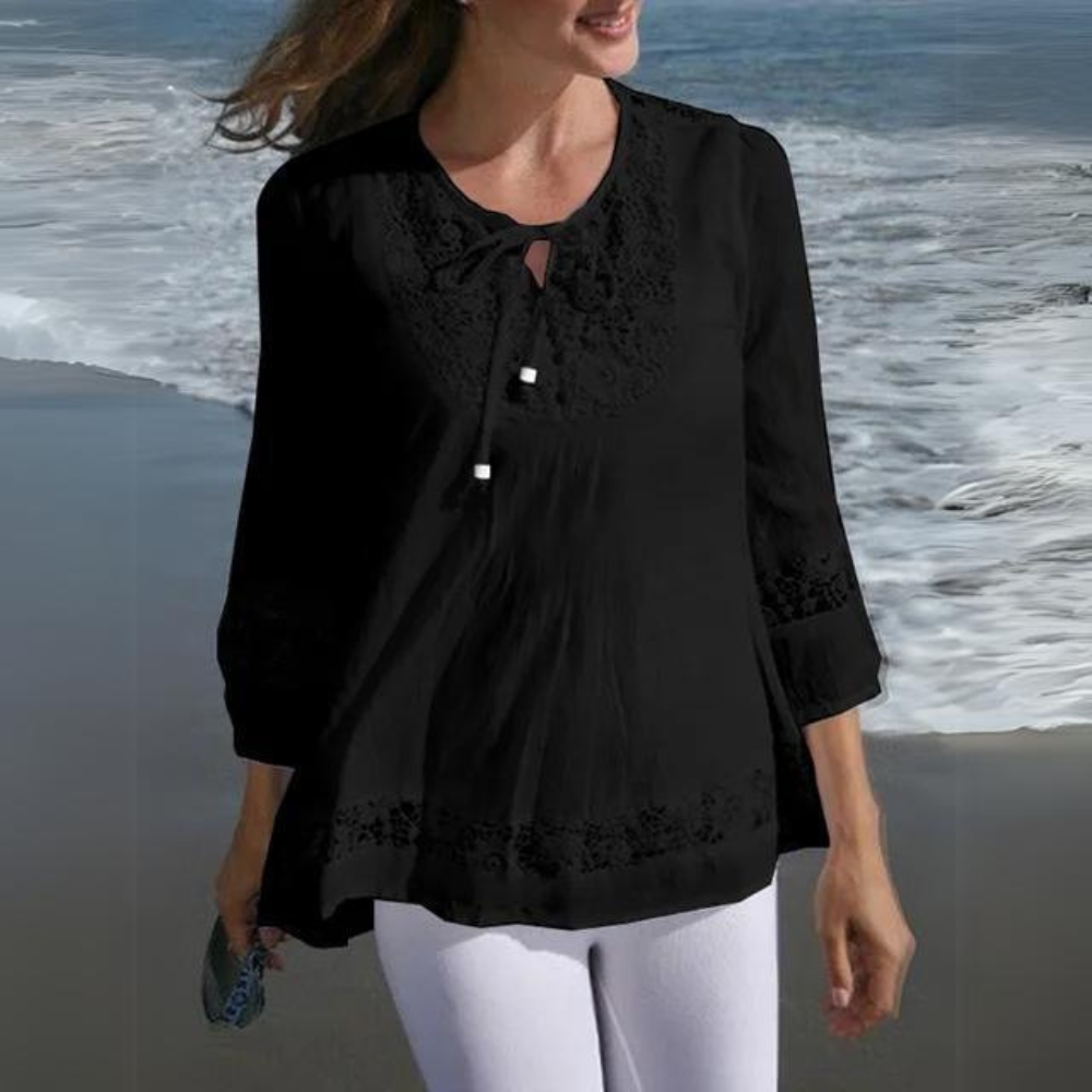 ND | Blouse élégante en dentelle