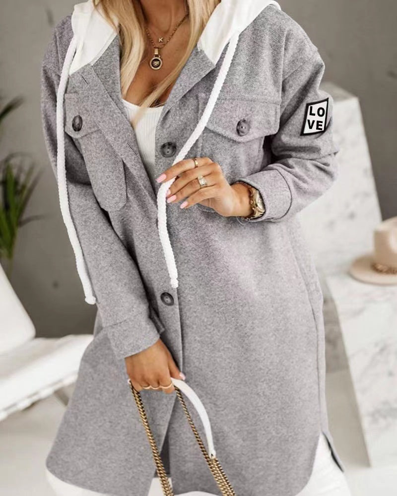 EP | Manteau stylé avec capuche