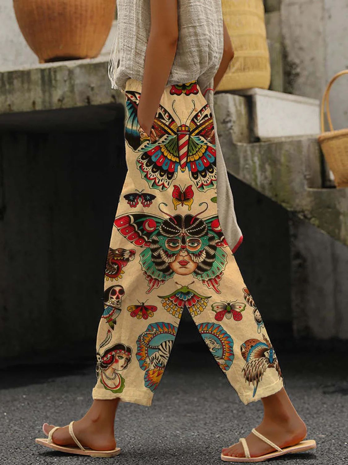Cool et décontracté Pantalon