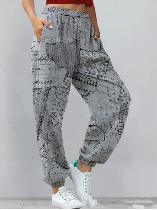 ND | Pantalon imprimé streetwear chic et stylé