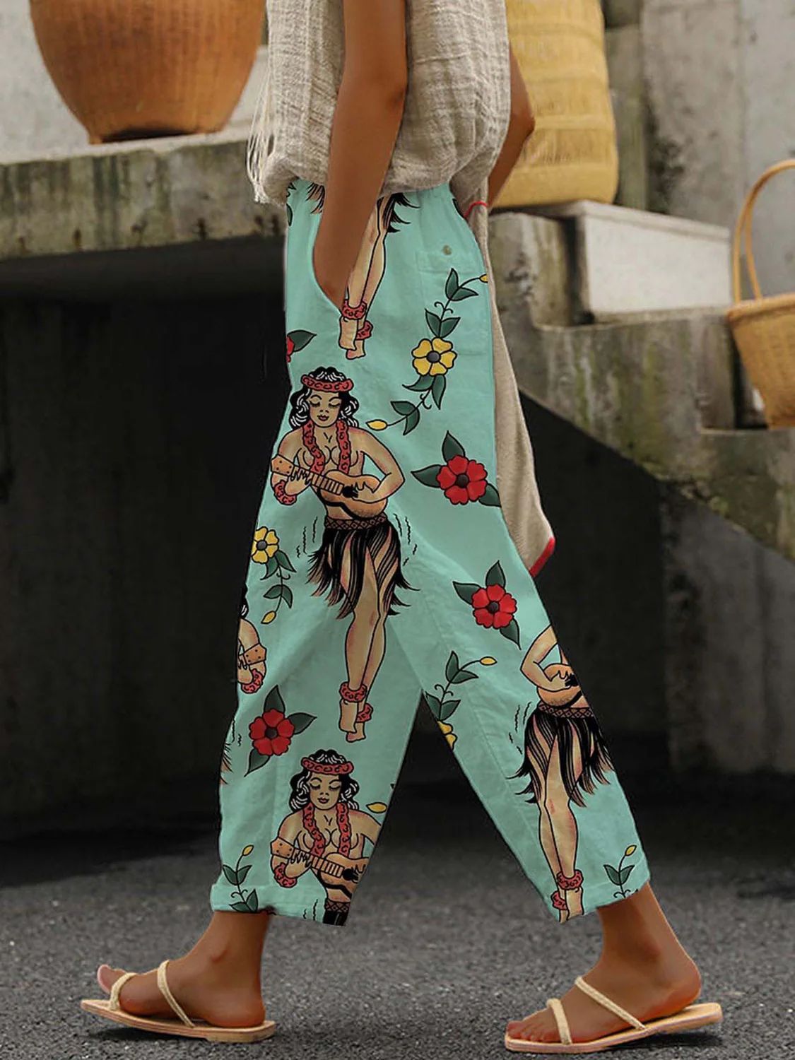 Cool et décontracté Pantalon