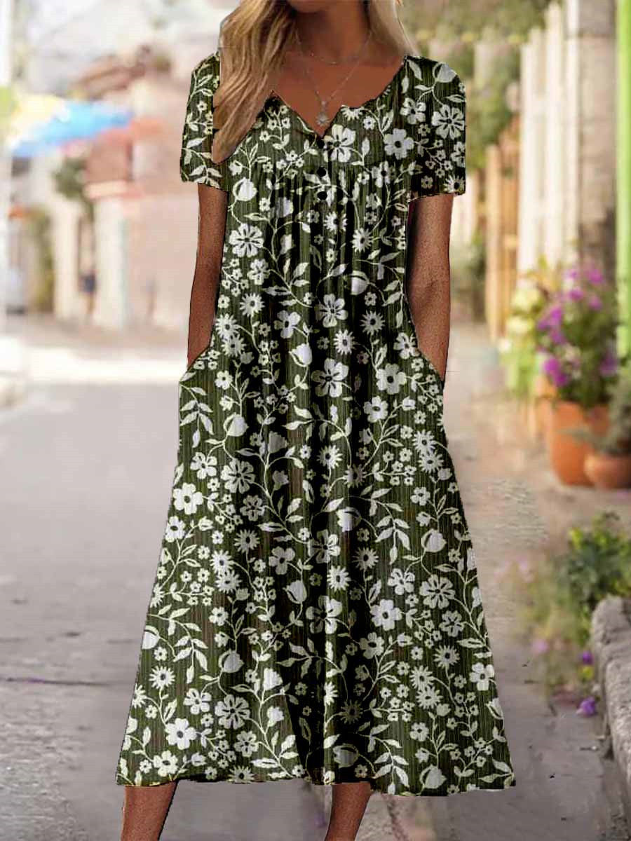 EP | Casual Jurk Met Bloemenprint