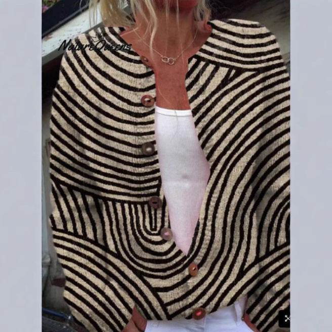 Vibrant et unique Manteau