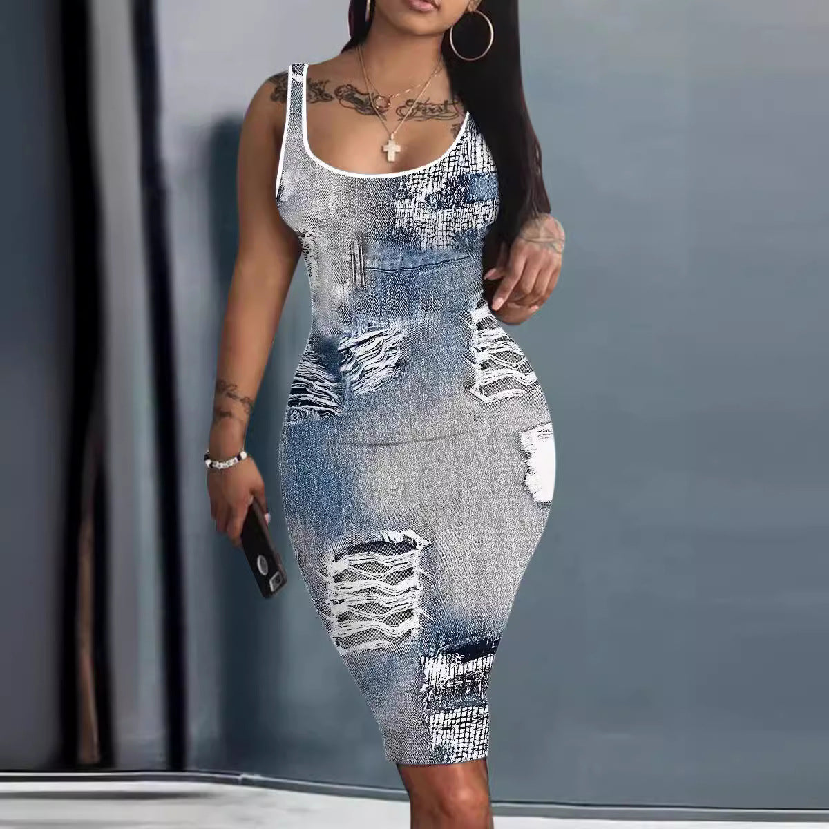 Chic et confortable Robe