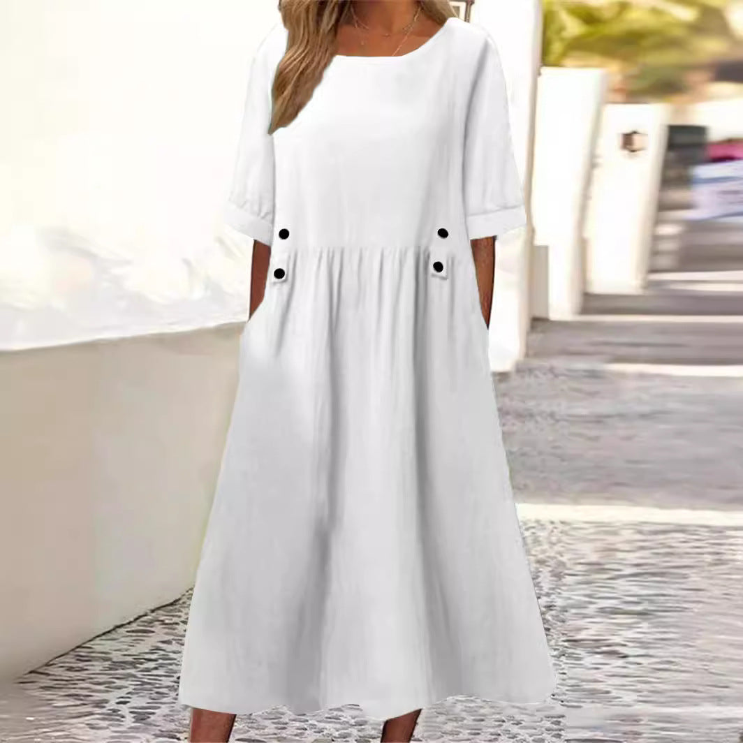 EP | Robe midi décontractée