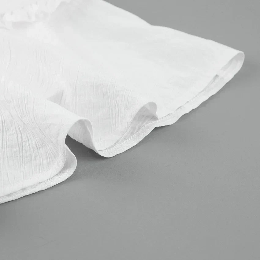 EP | Robe d'été blanche à lacets
