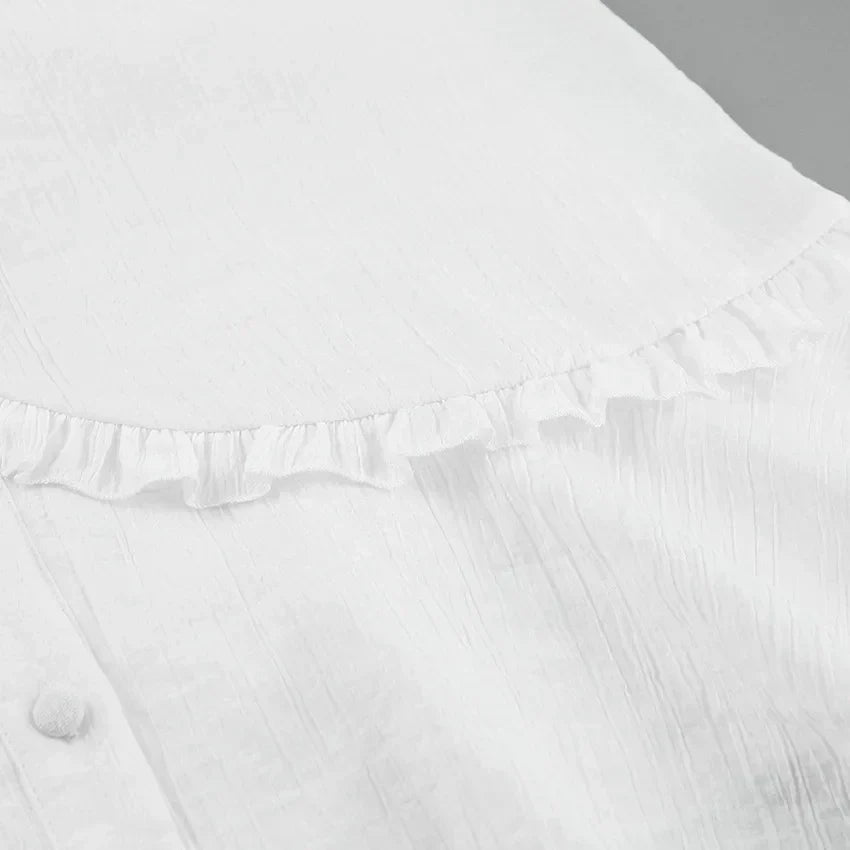 EP | Robe d'été blanche à lacets