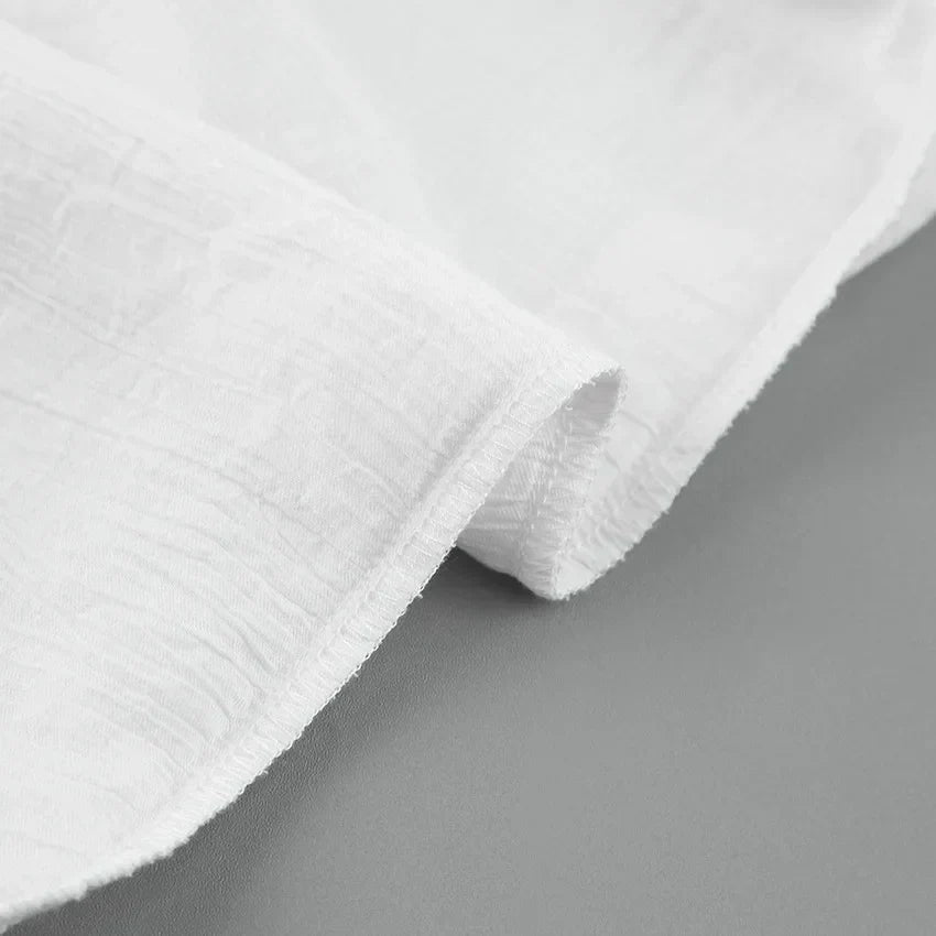 EP | Robe d'été blanche à lacets