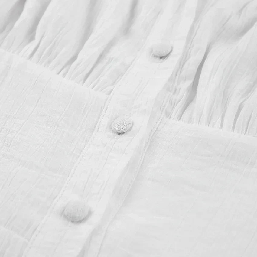 EP | Robe d'été blanche à lacets