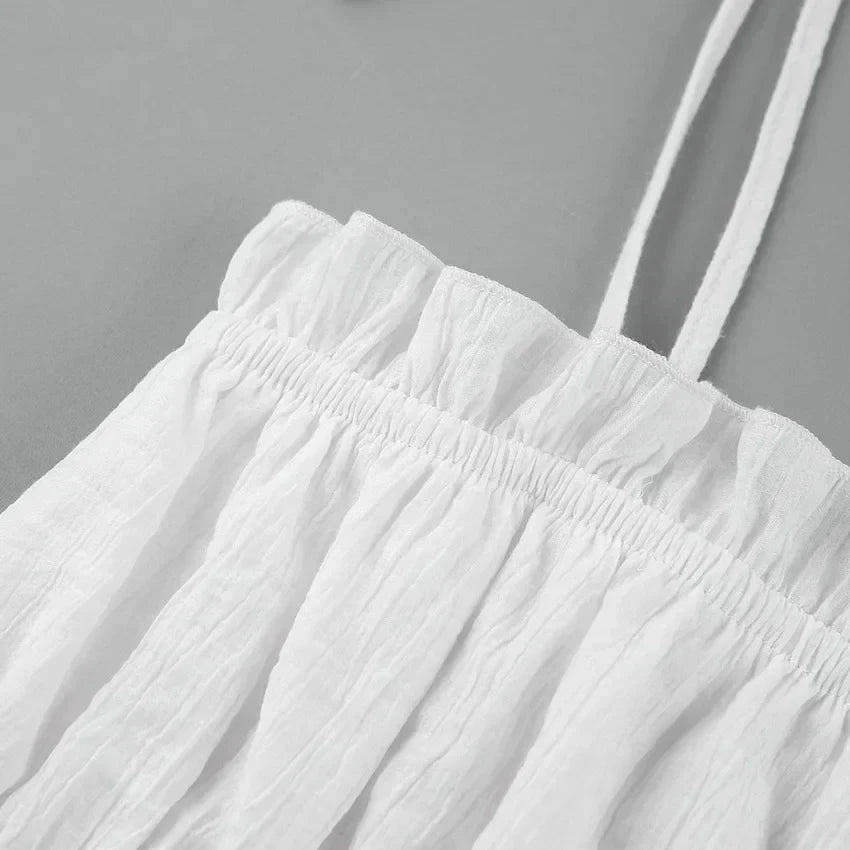 EP | Robe d'été blanche à lacets