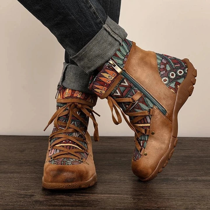 ND | Bottes à lacets boho