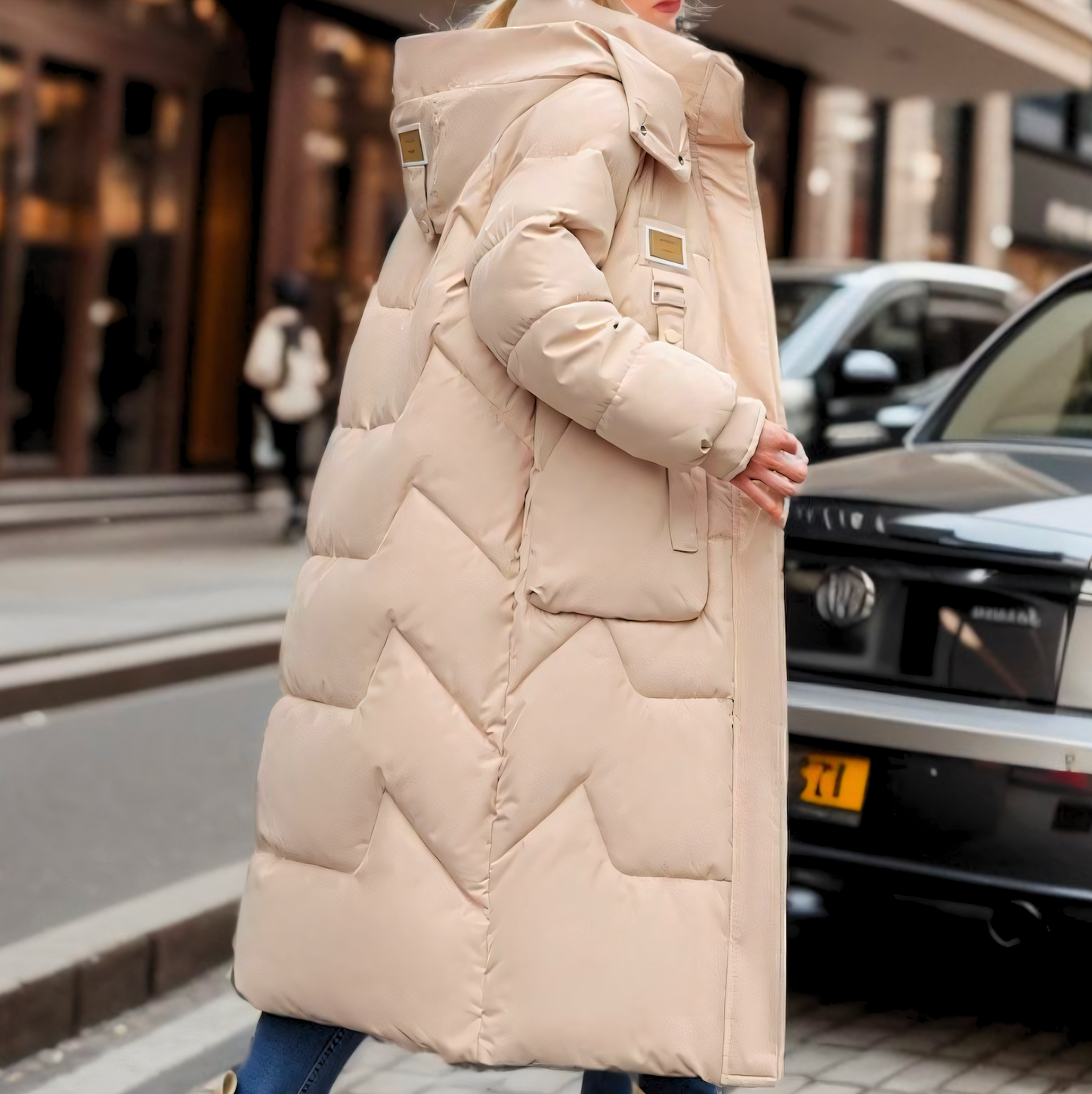 EP | Manteau à la mode et minimaliste