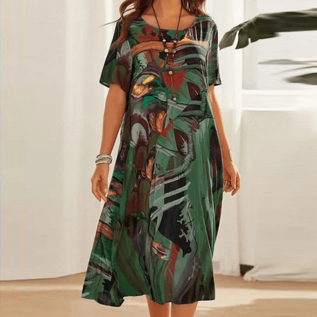 EP | Robe femme | Robe d'invité de mariage | Robe d'été | Robe midi