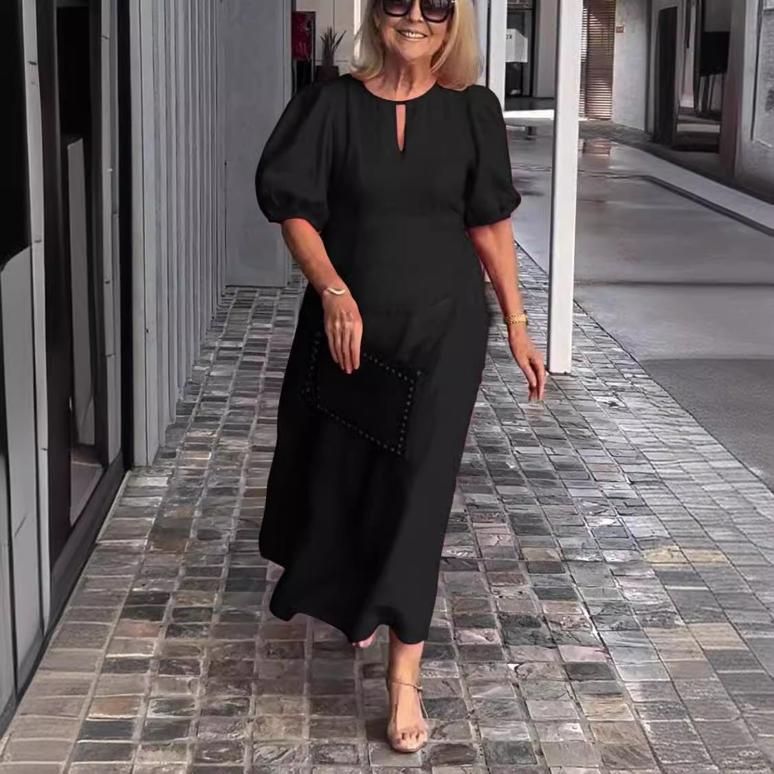 EP | Robes midi | Robe midi avec manches | Robes midi pour femmes | Robe midi élégante