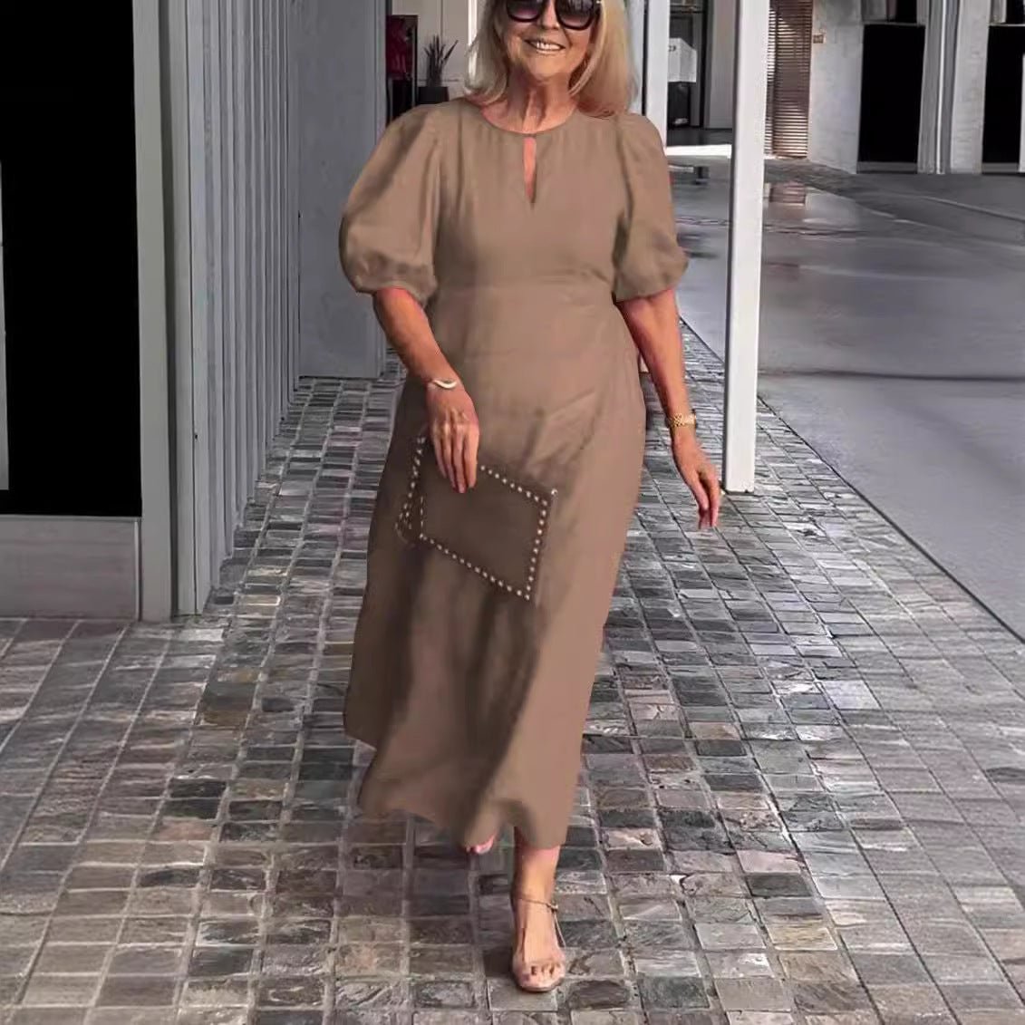 EP | Robes midi | Robe midi avec manches | Robes midi pour femmes | Robe midi élégante
