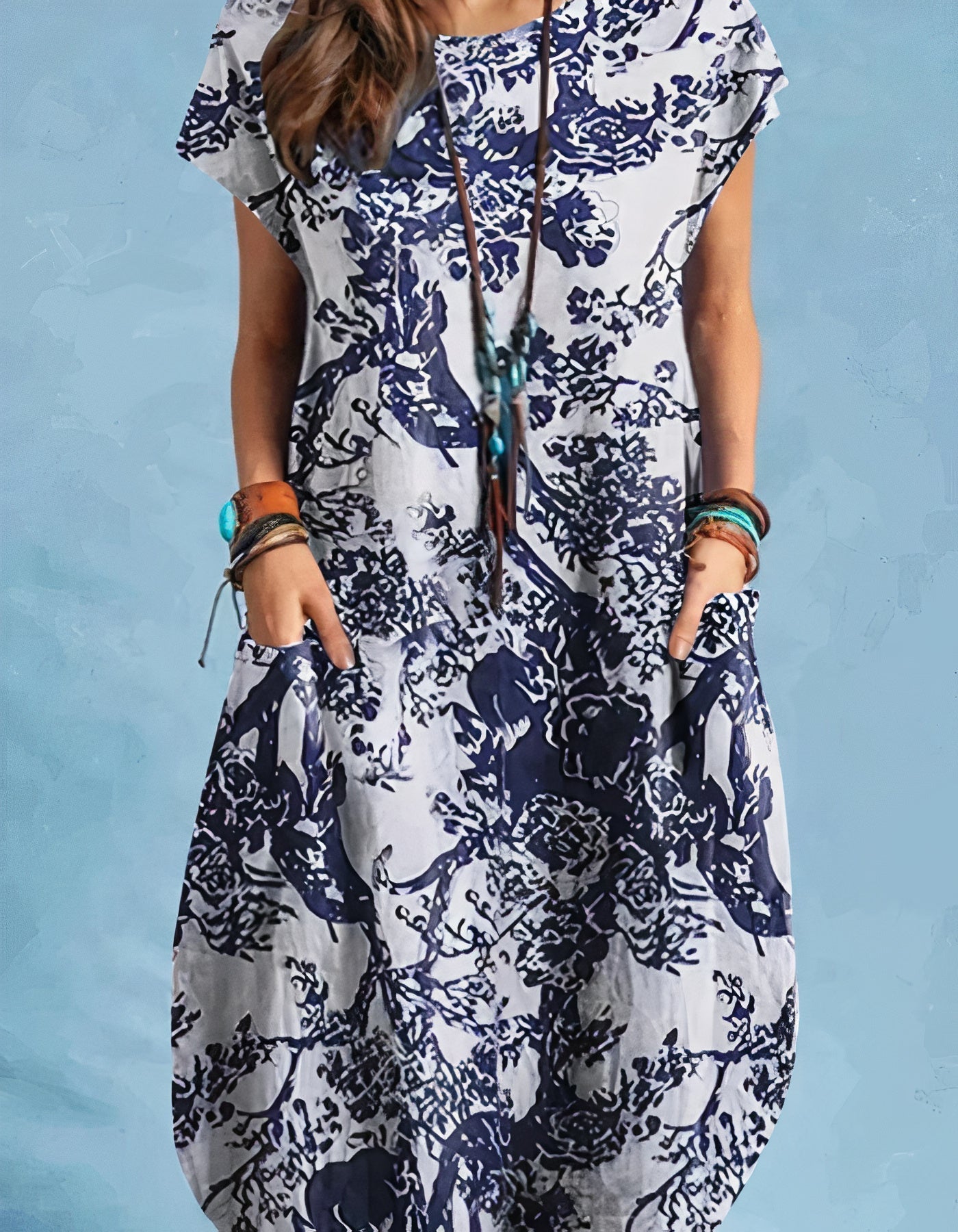 EP | Robe midi pour femme