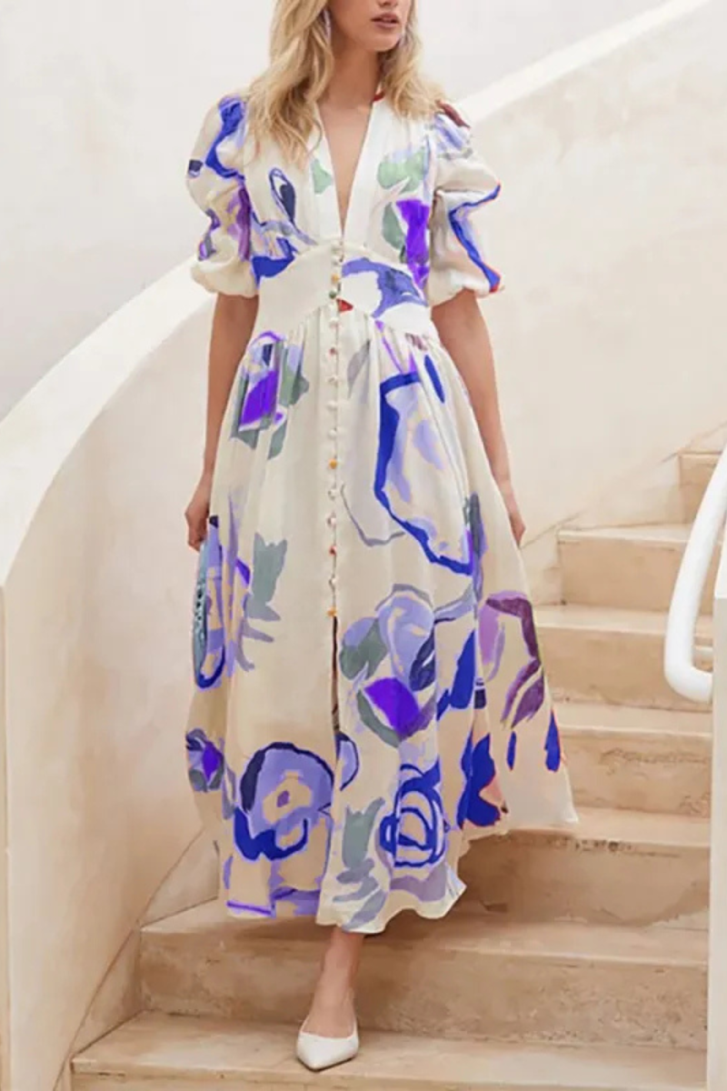 EP | Robe d'été à manches courtes