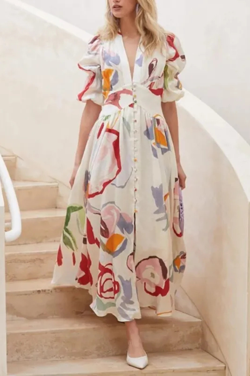 EP | Robe d'été à manches courtes