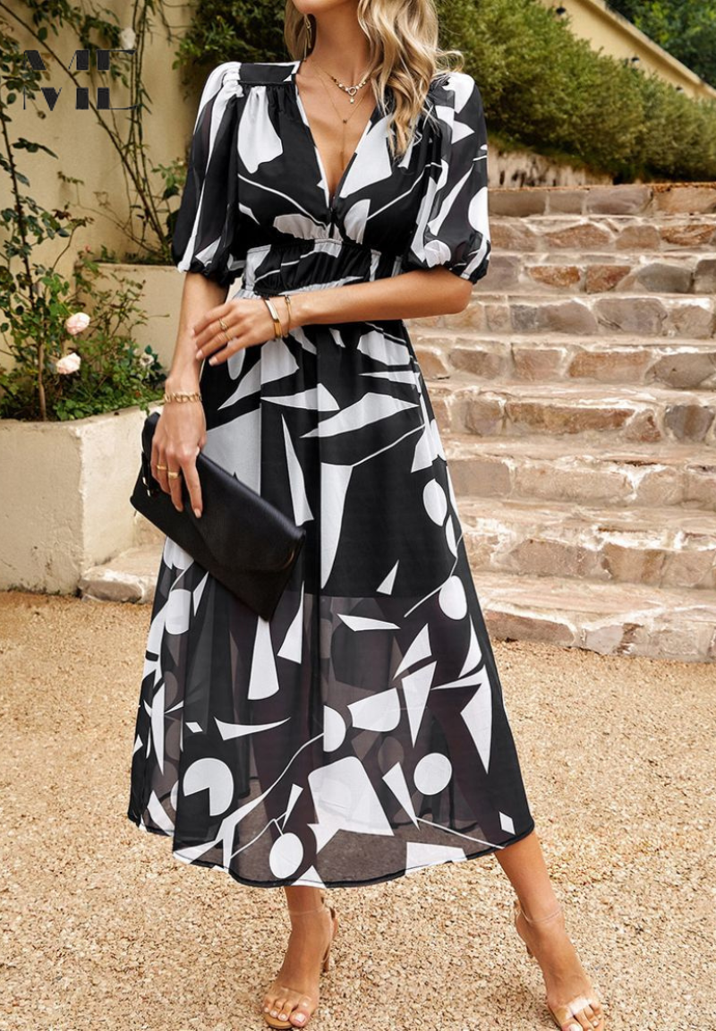 EP | Robe midi intemporelle de luxe (Presque épuisée)