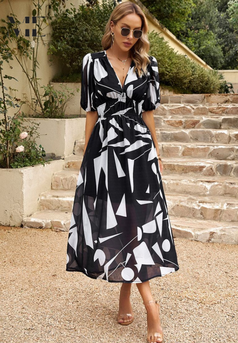 EP | Robe midi intemporelle de luxe (Presque épuisée)