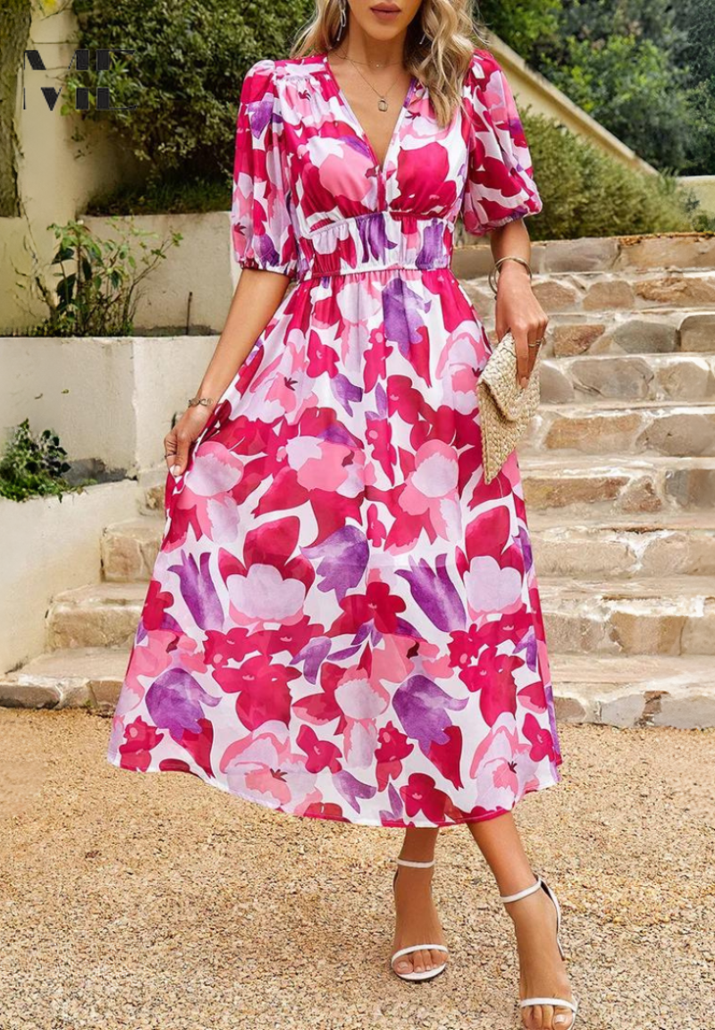 EP | Robe midi intemporelle de luxe (Presque épuisée)