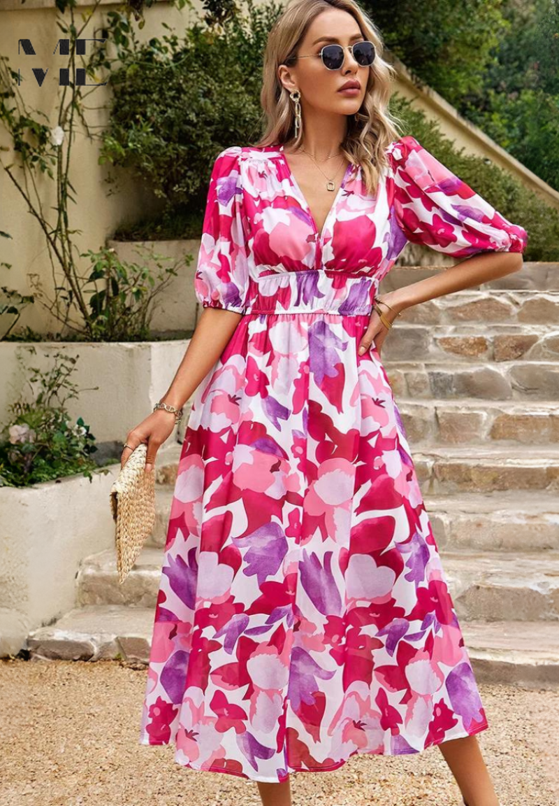EP | Robe midi intemporelle de luxe (Presque épuisée)