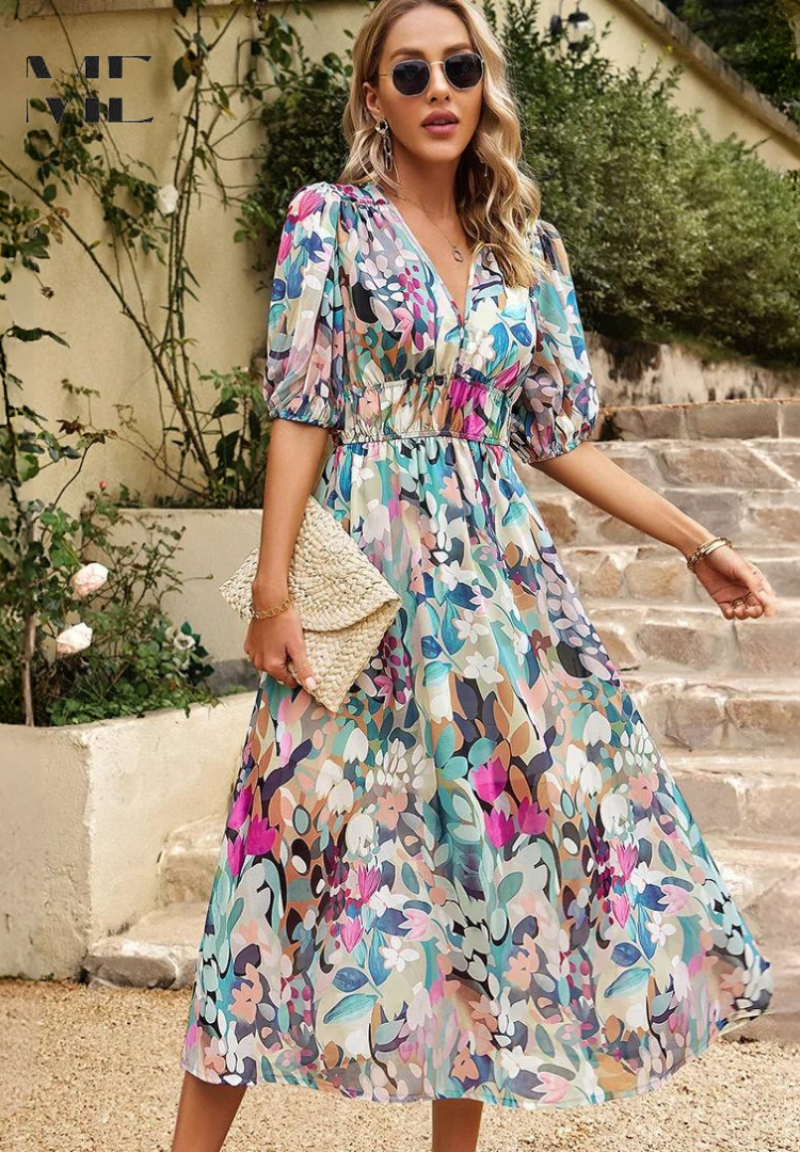 EP | Robe midi intemporelle de luxe (Presque épuisée)