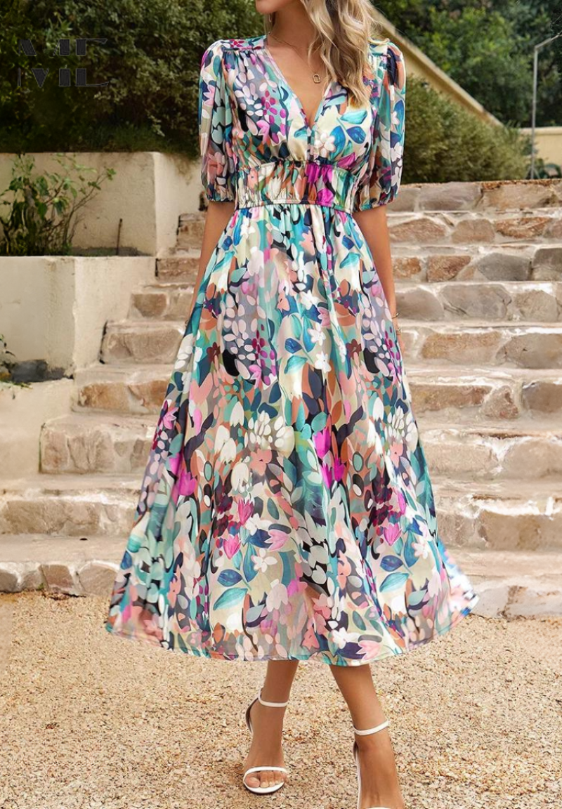 EP | Robe midi intemporelle de luxe (Presque épuisée)