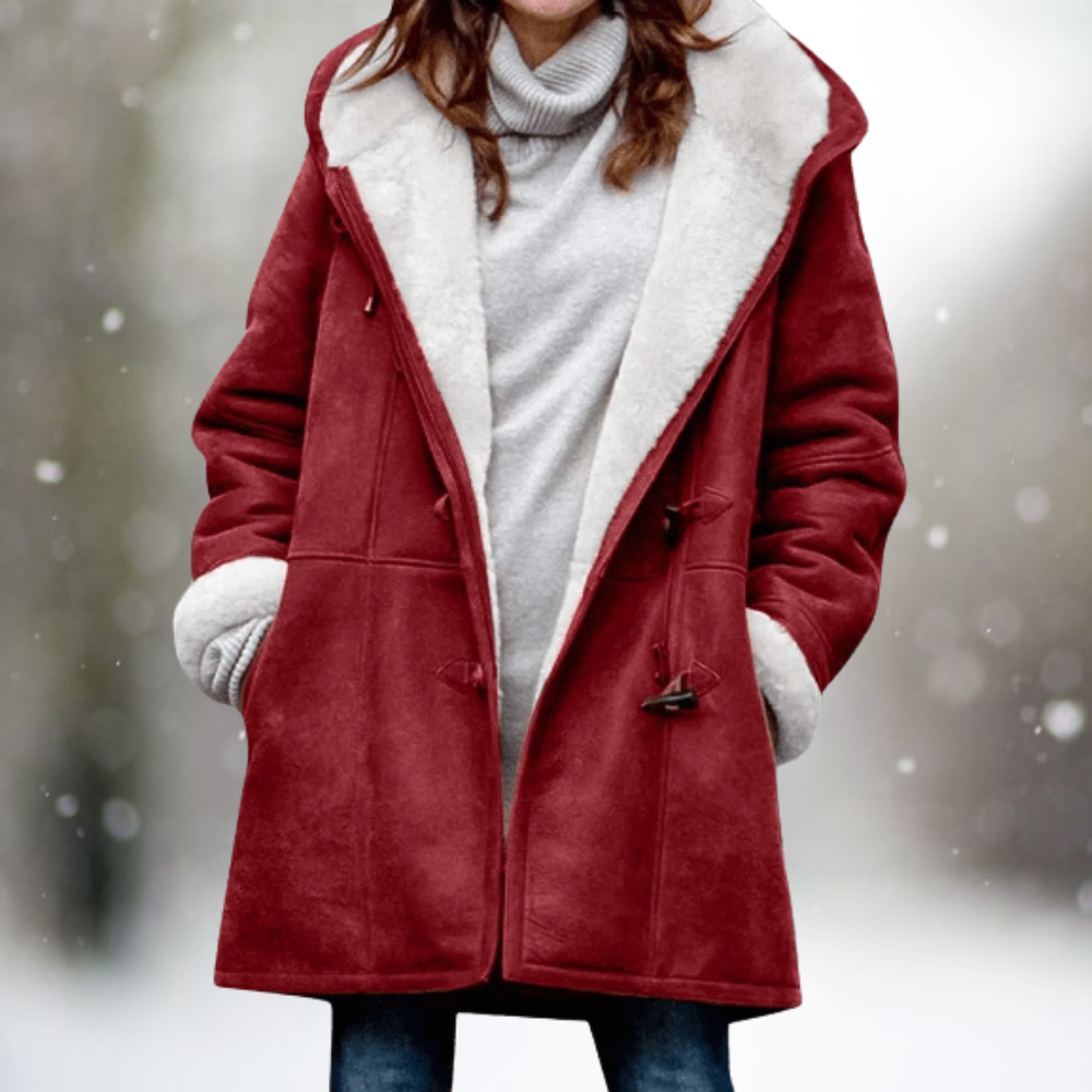 EP | Manteau premium avec capuche mi-longue