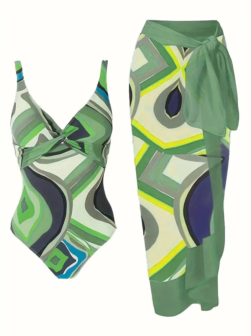 EP | Maillot de bain sexy avec motif tropical