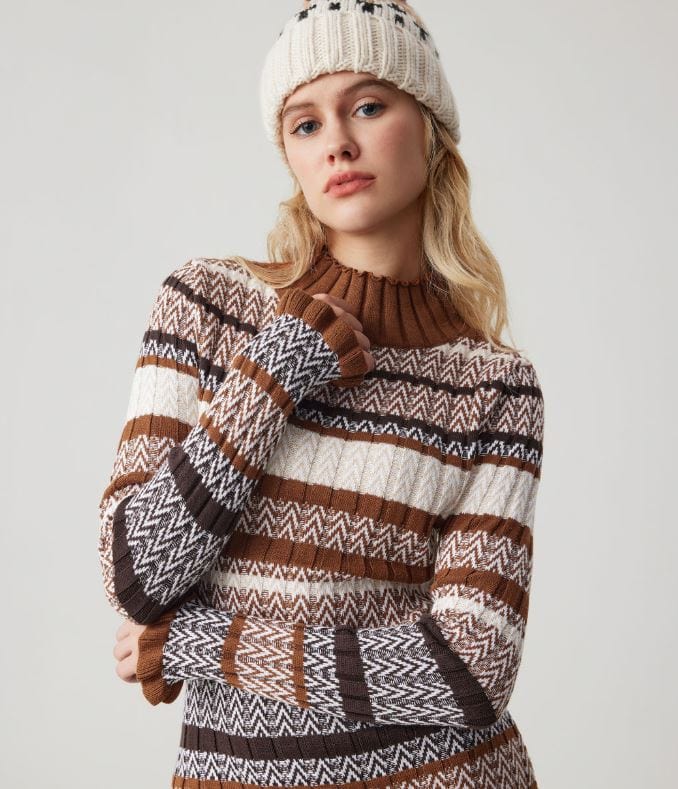 EP | Robe élégante en tricot stretch pour femme